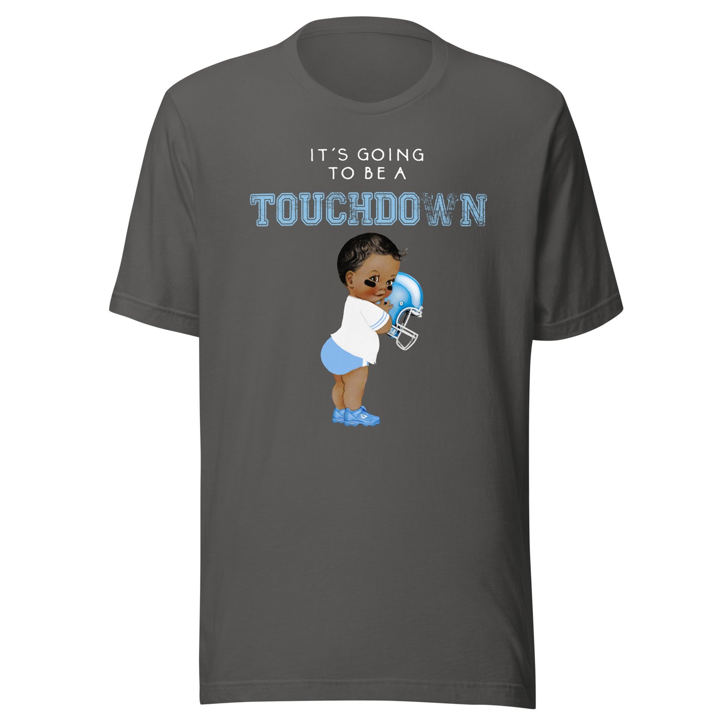 Its A Boy Gender Reveal Shirt Touchdown Tutu Baby Shower Tee T-Shirt
