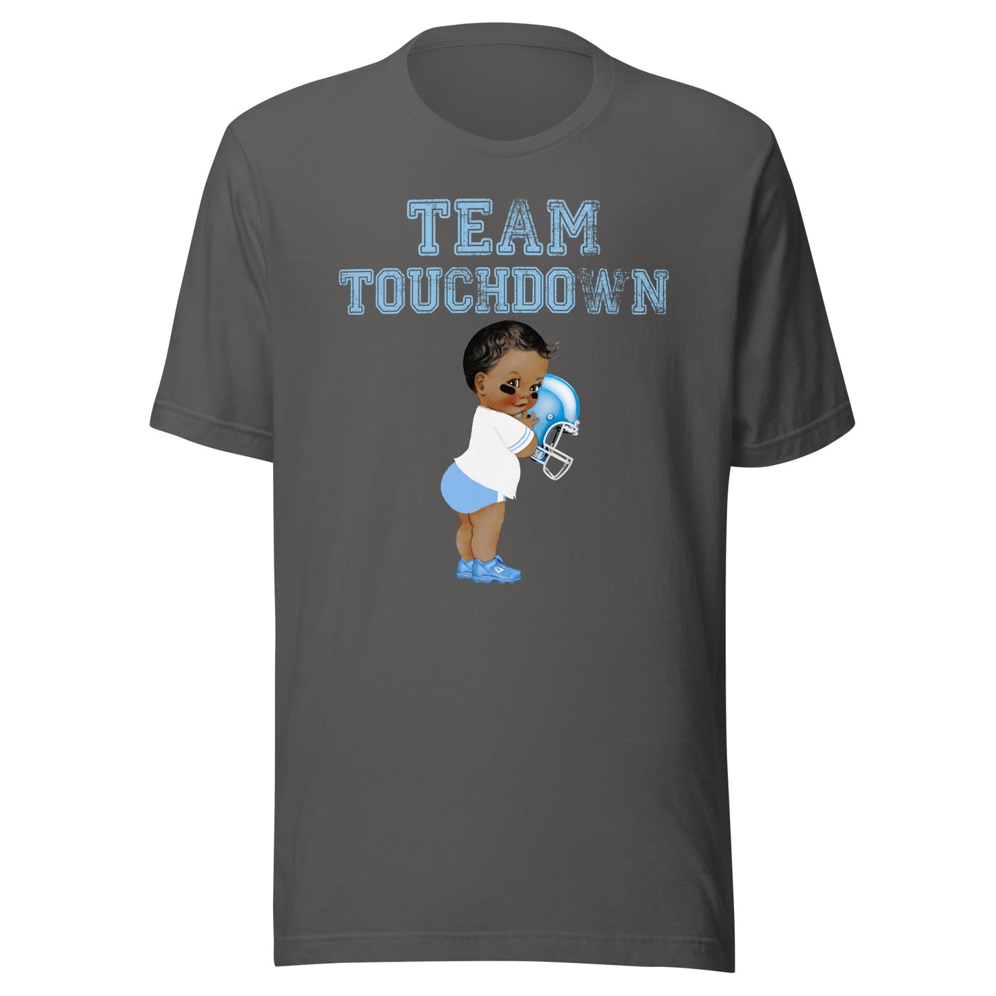 Team Touchdown Boy Shirt Gender Reveal Baby Shower Tutu Gift T-Shirt