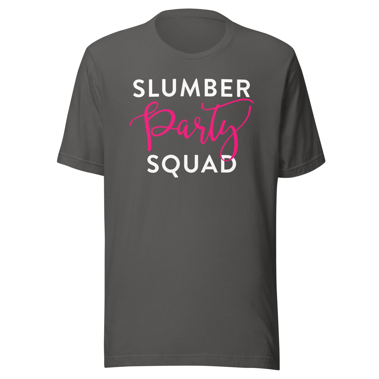 Slumber Party Squad Shirt Sleepover Crew for Girl Teen Women T-Shirt