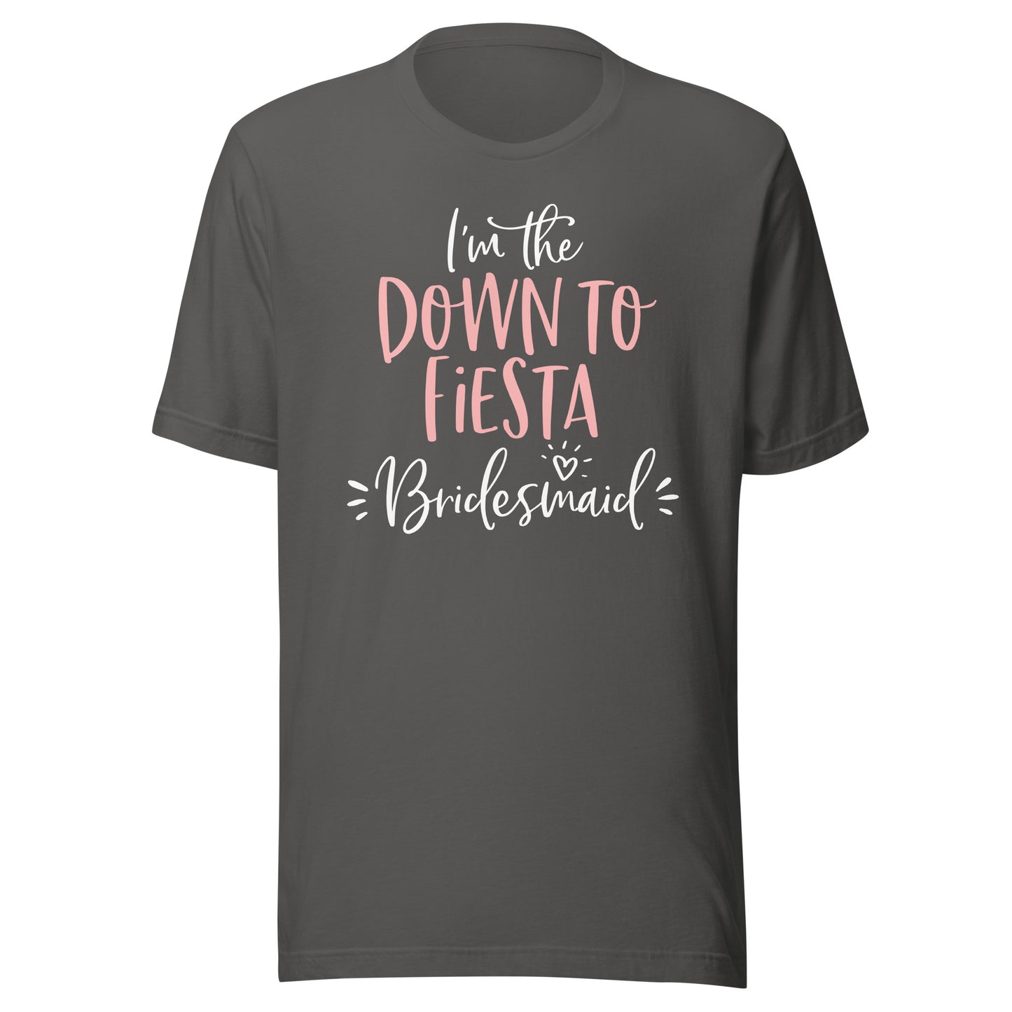 Down To Fiesta Bridesmaid Shirt Funny Matching Bachelorette T-Shirt
