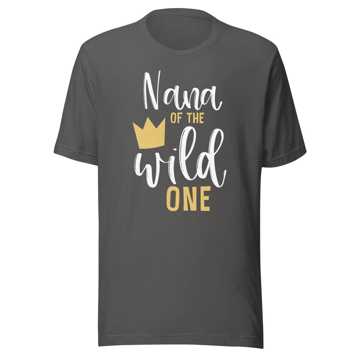 Nana of the Wild One 1st Birthday First Thing Matching T-Shirt