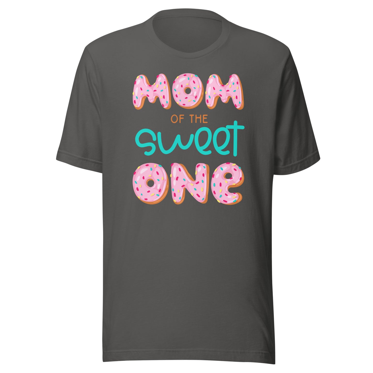 Mom of Sweet One 1st First Birthday Matching Family Donut T-Shirt