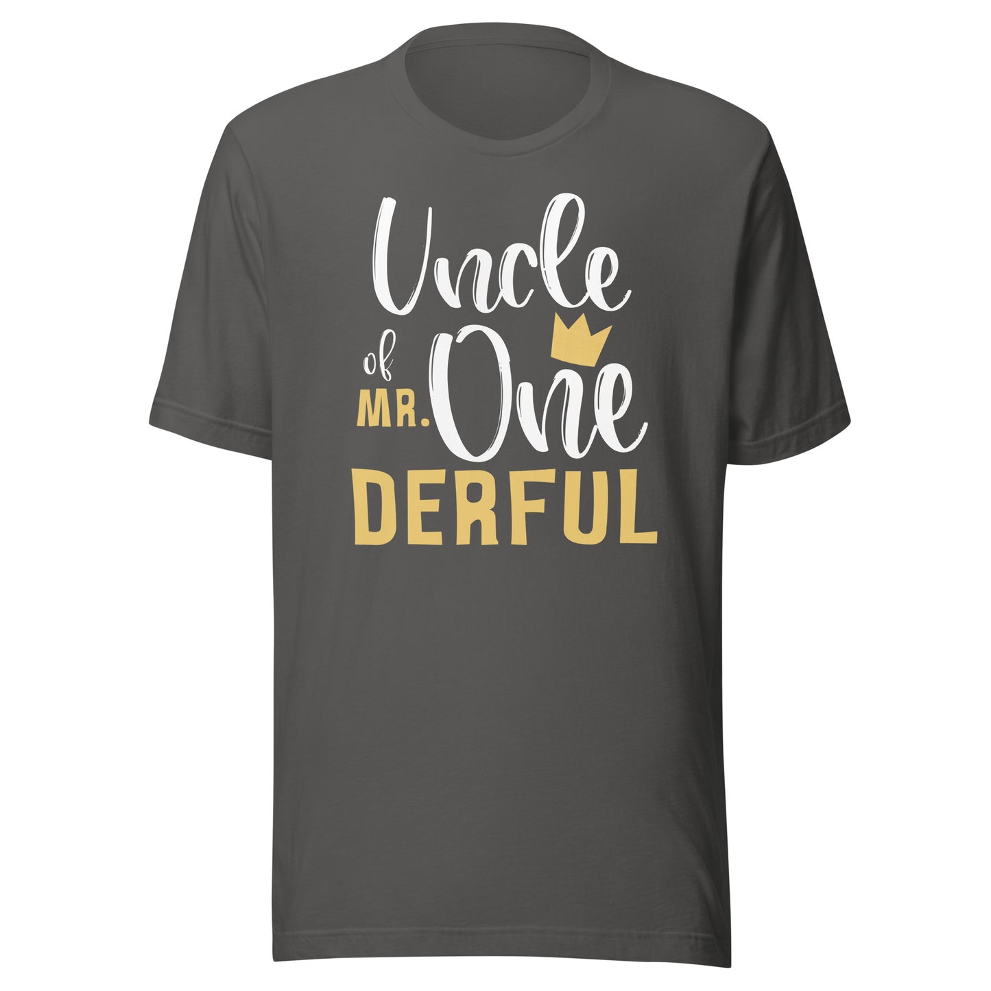Uncle of Mr Onederful 1st Birthday First One-Derful Tio T-Shirt