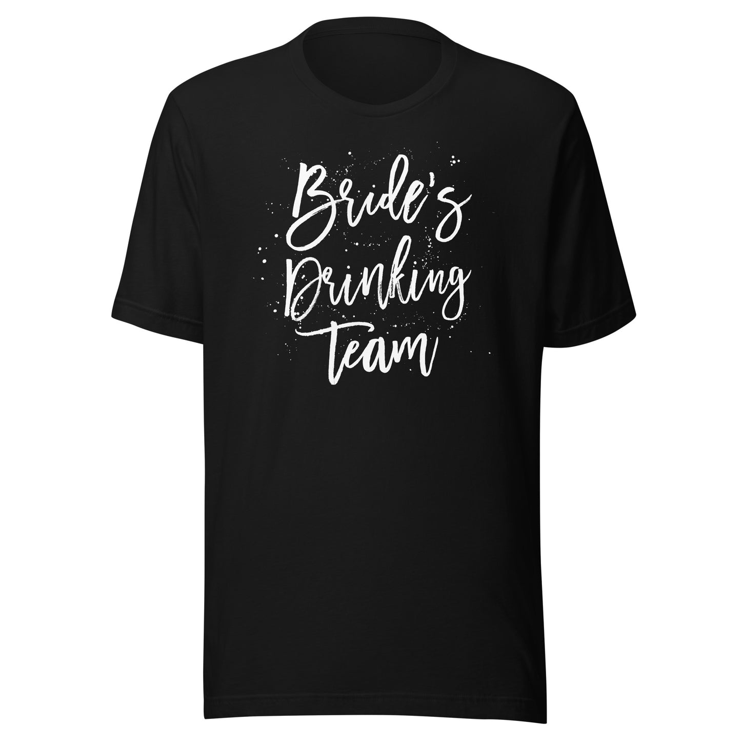 Bride's Drinking Team Bachelorette Party Shirt Bridal Tee T-Shirt