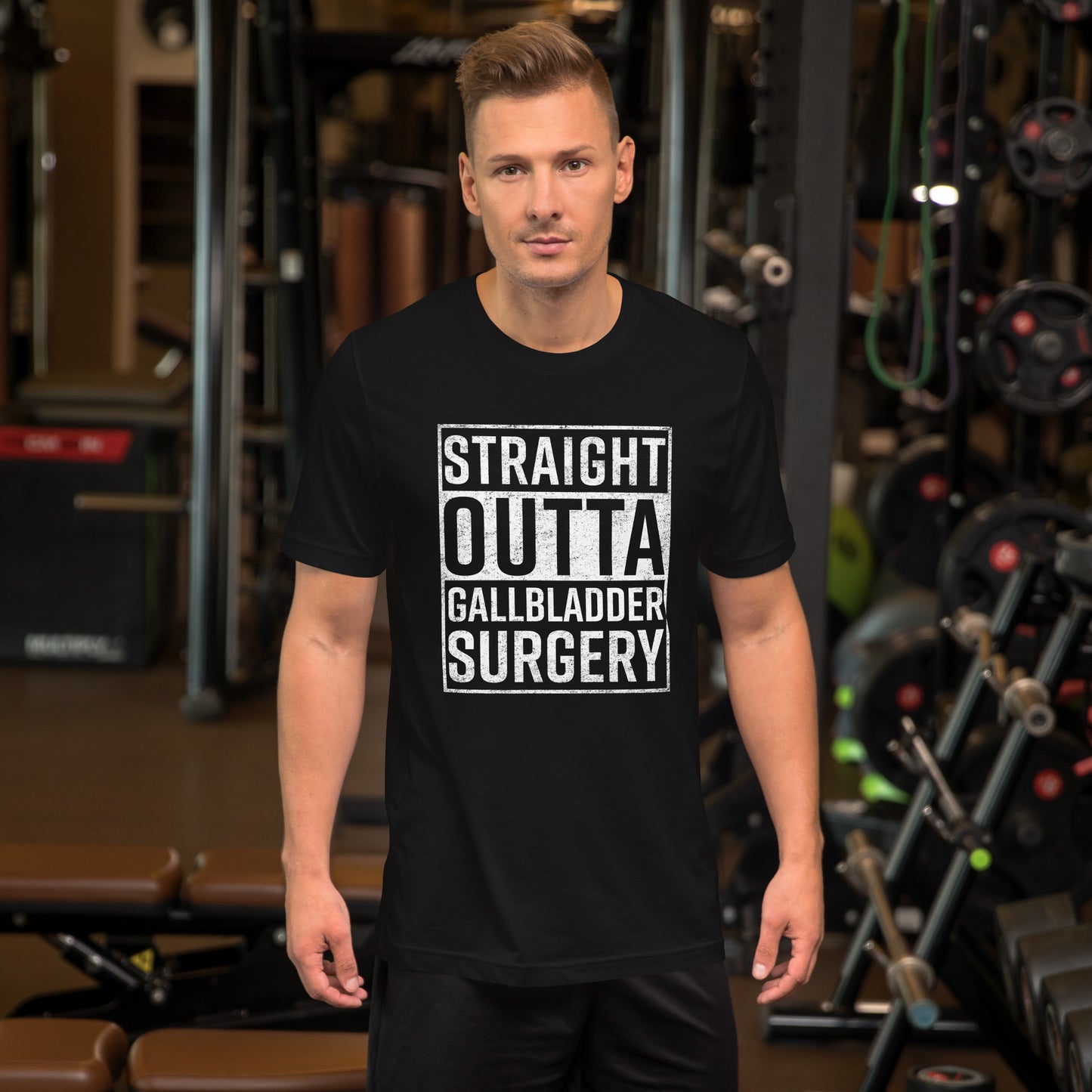 Straight Outta Gallbladder Surgery Shirt Funny Get Well Gift T-Shirt