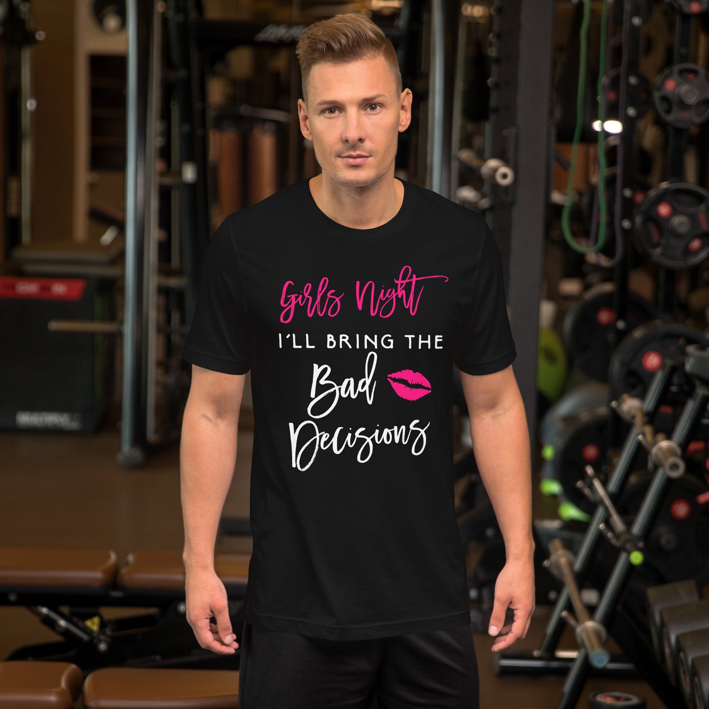 Girls Night Shirt I'll Bring The Bad Decisions Funny Party T-Shirt