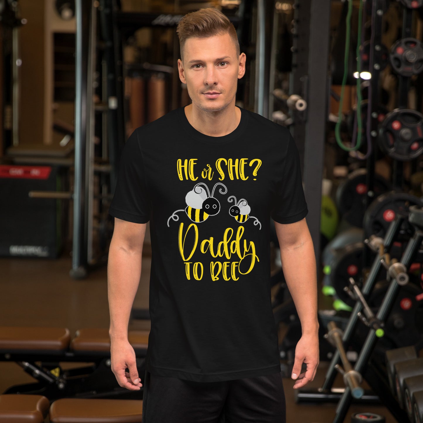 Daddy Shirt What Will It Bee Gender Reveal He or She Tee T-Shirt
