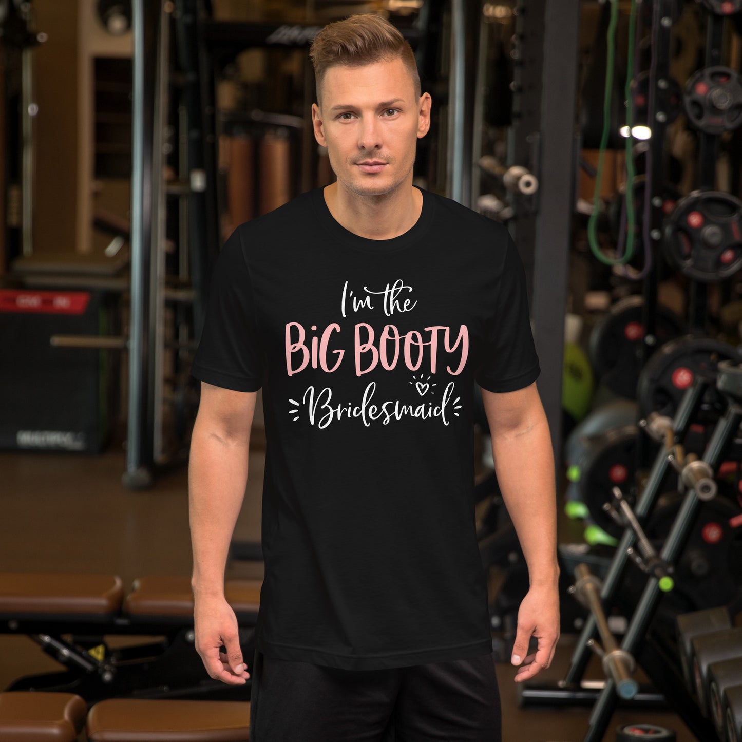 Big Booty Bridesmaid Shirt Funny Matching Bachelorette Party T-Shirt