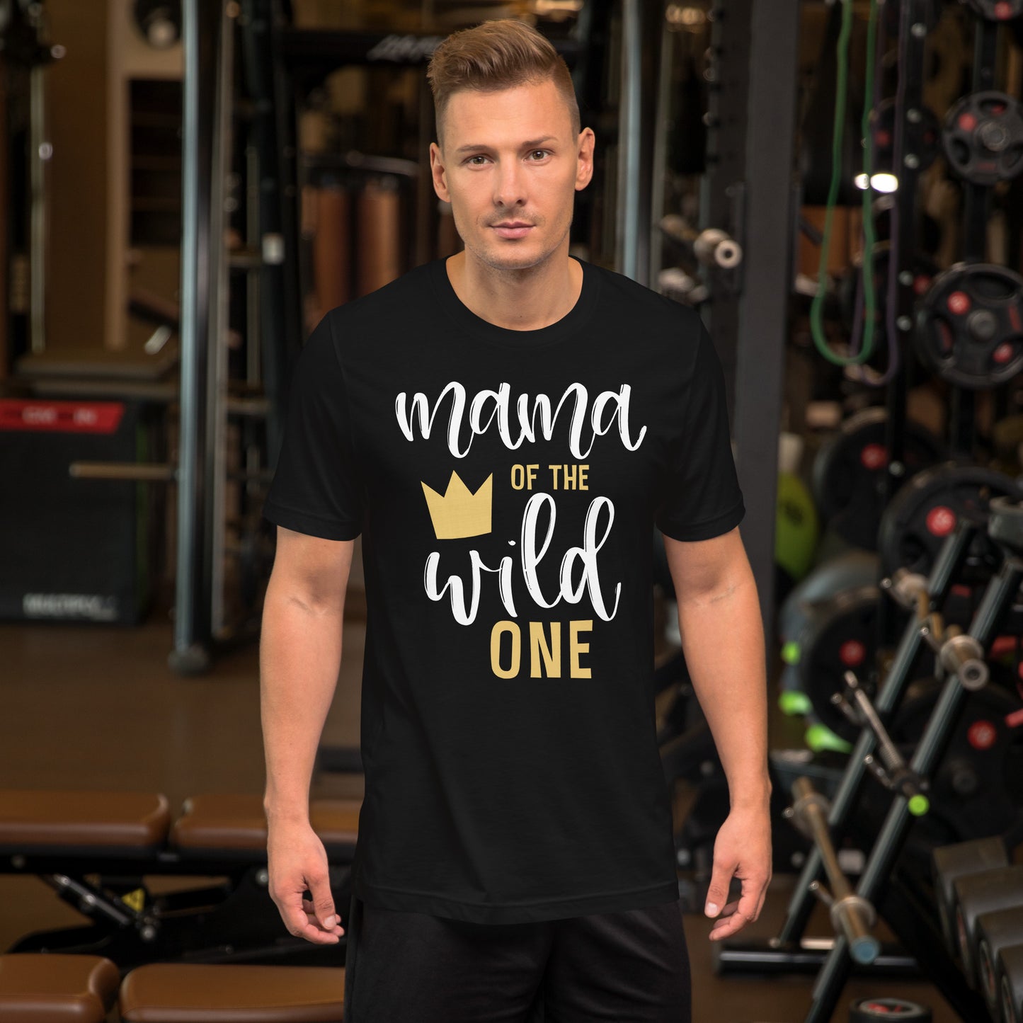 Mama of the Wild One 1st Birthday Matching First Thing Mommy T-Shirt