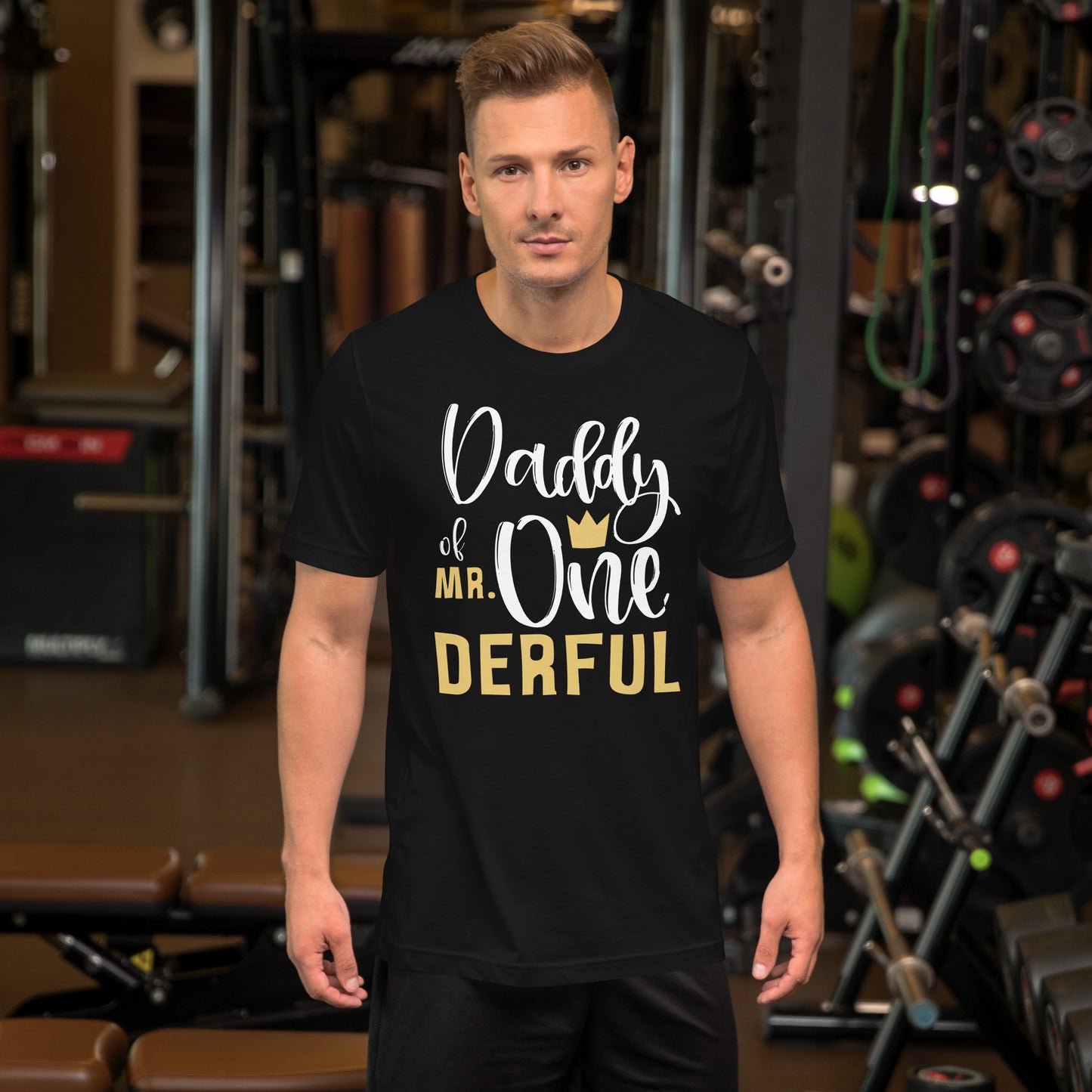 Daddy of Mr Onederful 1st Birthday First One-Derful Matching T-Shirt