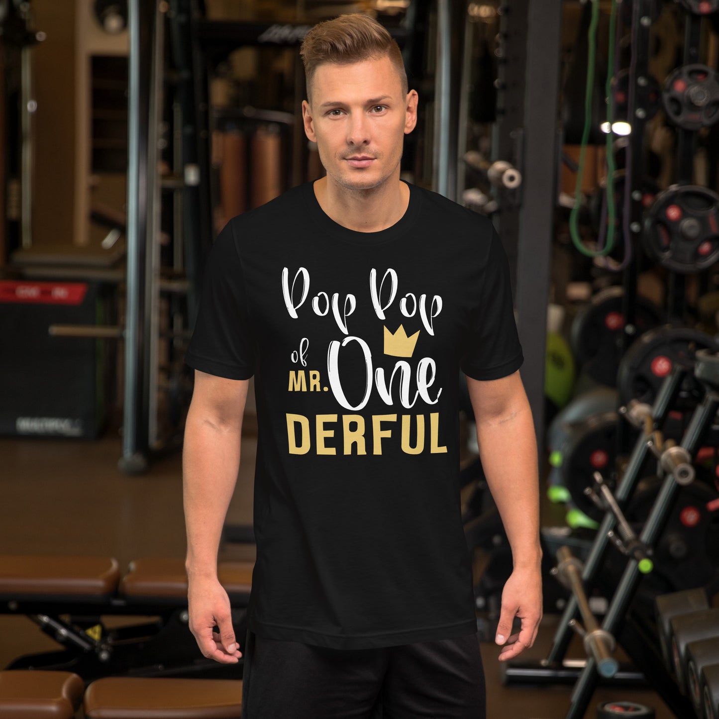 Pop Pop of Mr Onederful 1st Birthday First One-Derful Party T-Shirt