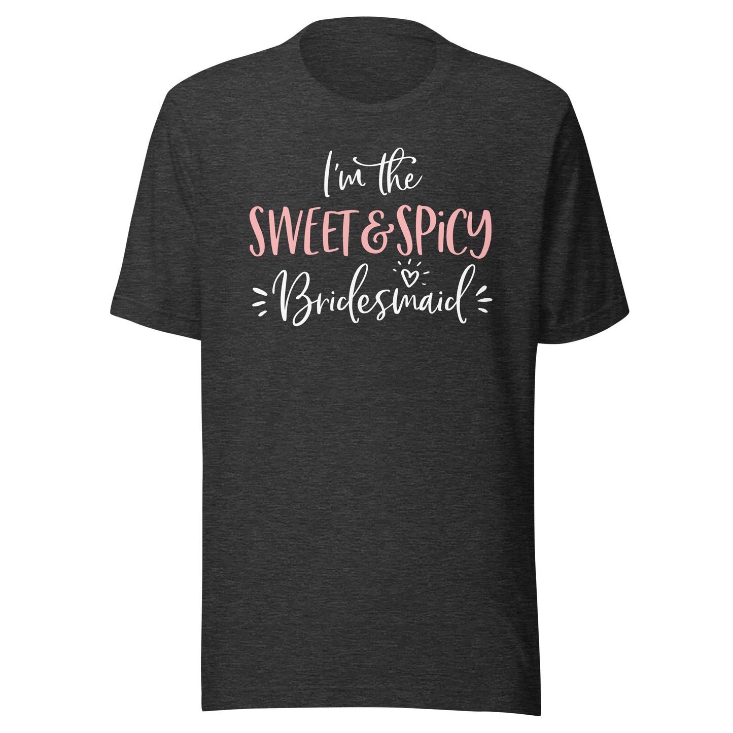The Sweet & Spicy Bridesmaid Matching Bachelorette Party T-Shirt