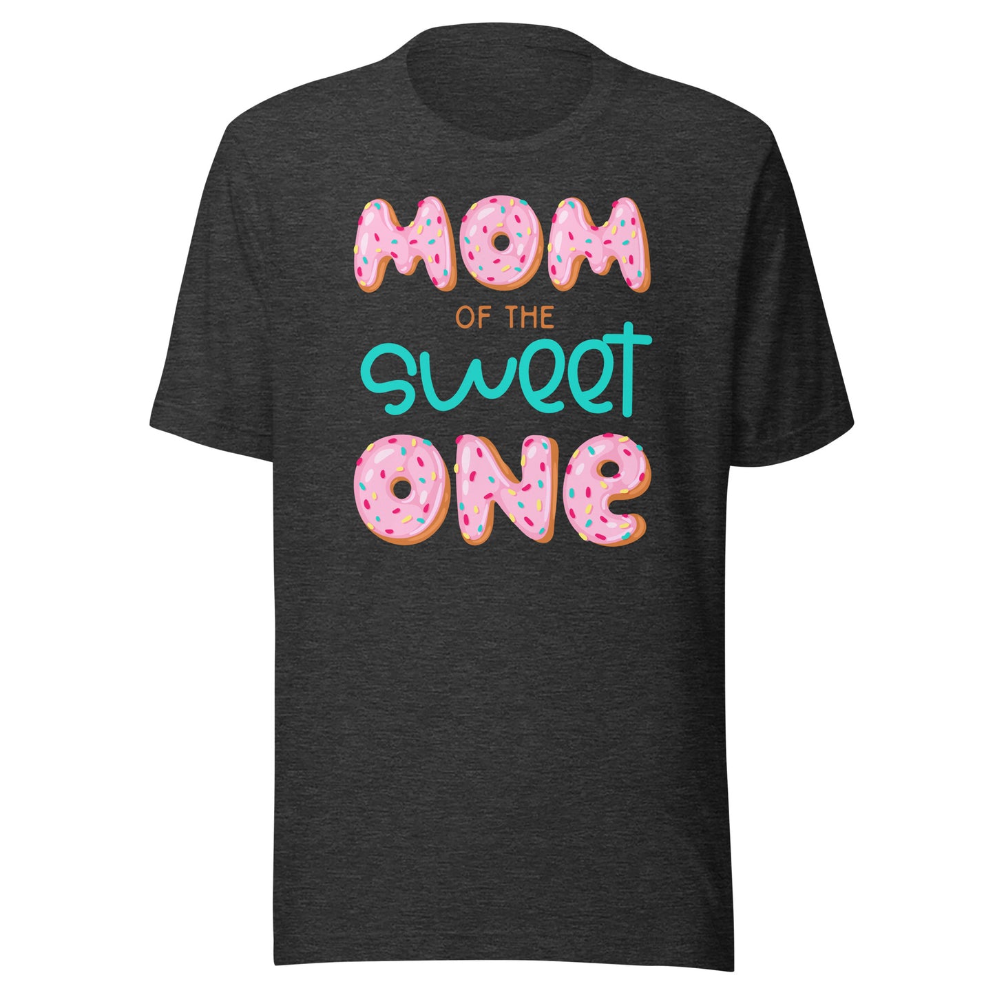 Mom of Sweet One 1st First Birthday Matching Family Donut T-Shirt