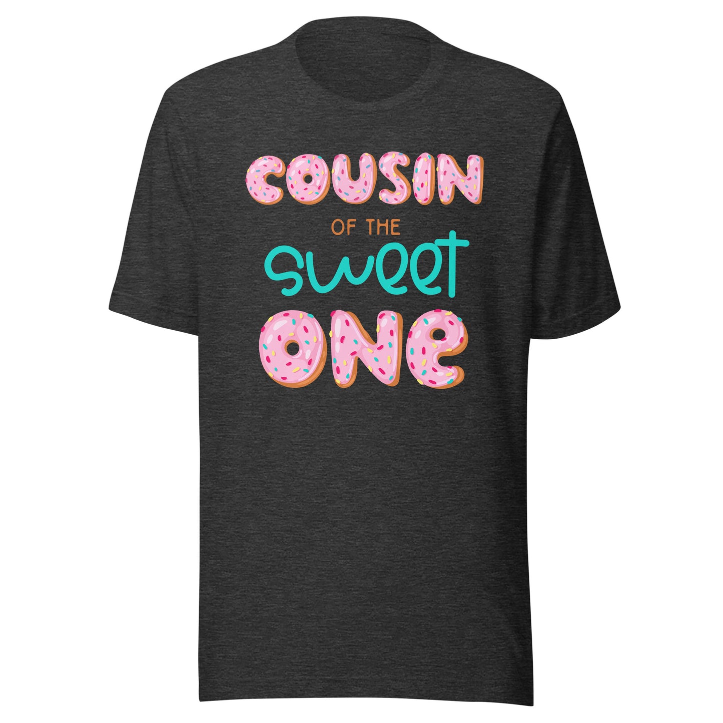 Cousin of The Sweet One First Birthday Matching Family Donut T-Shirt