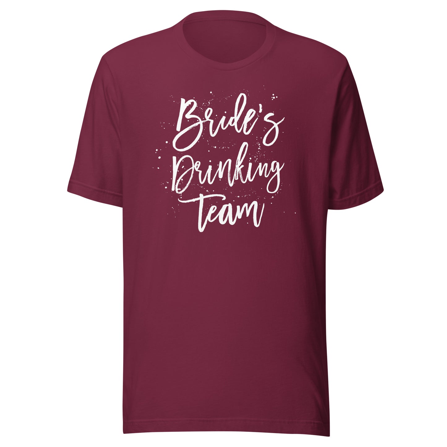 Bride's Drinking Team Bachelorette Party Shirt Bridal Tee T-Shirt
