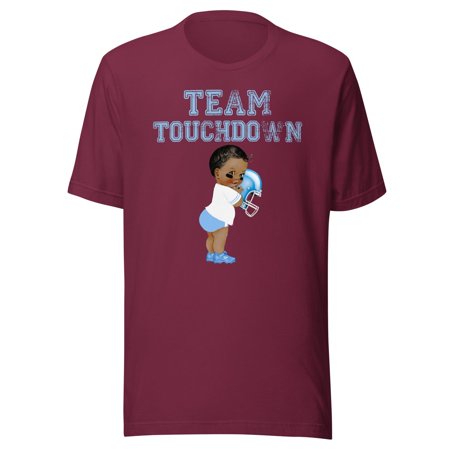 Team Touchdown Boy Shirt Gender Reveal Baby Shower Tutu Gift T-Shirt
