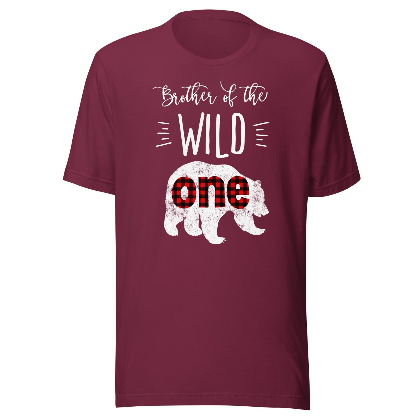 Brother of the Wild One Shirt Bear Lumberjack 1st Birthday T-Shirt