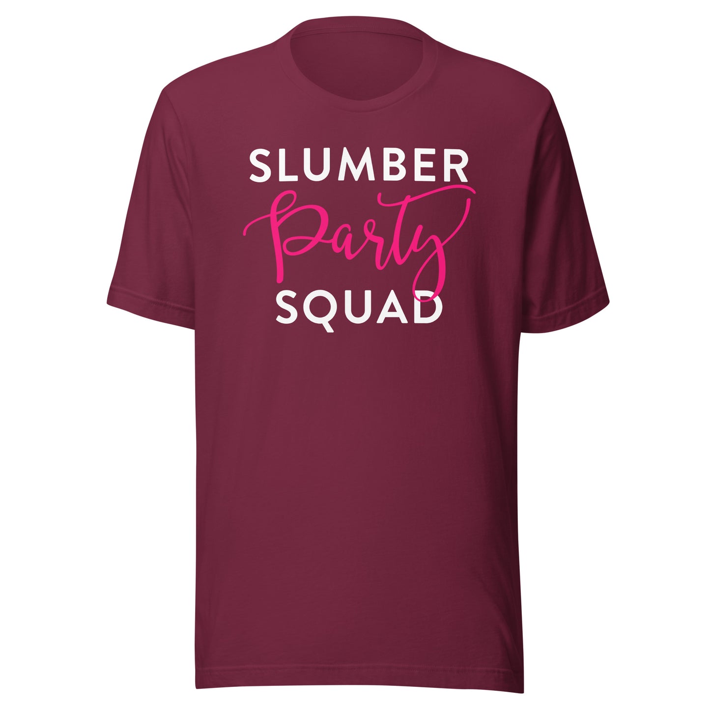 Slumber Party Squad Shirt Sleepover Crew for Girl Teen Women T-Shirt