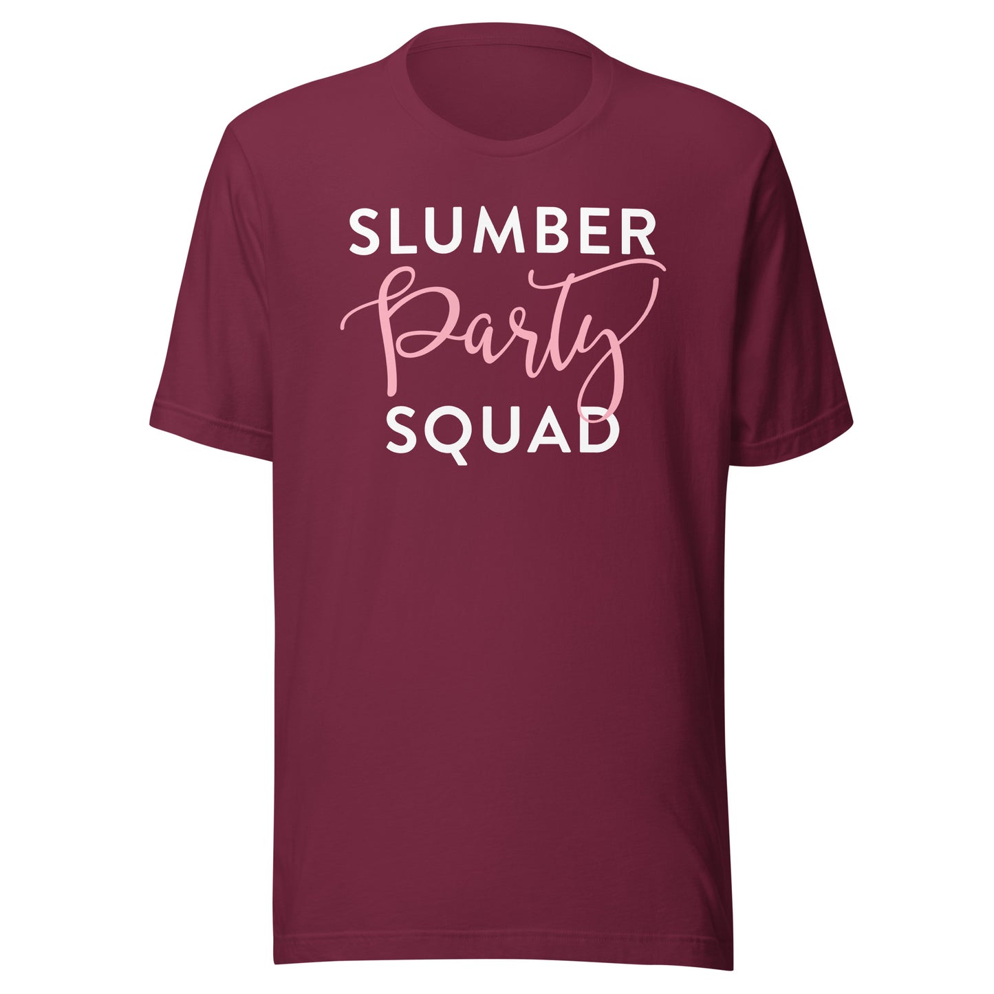 Slumber Party Squad Shirt Sleepover Crew for Girls Tweens T-Shirt