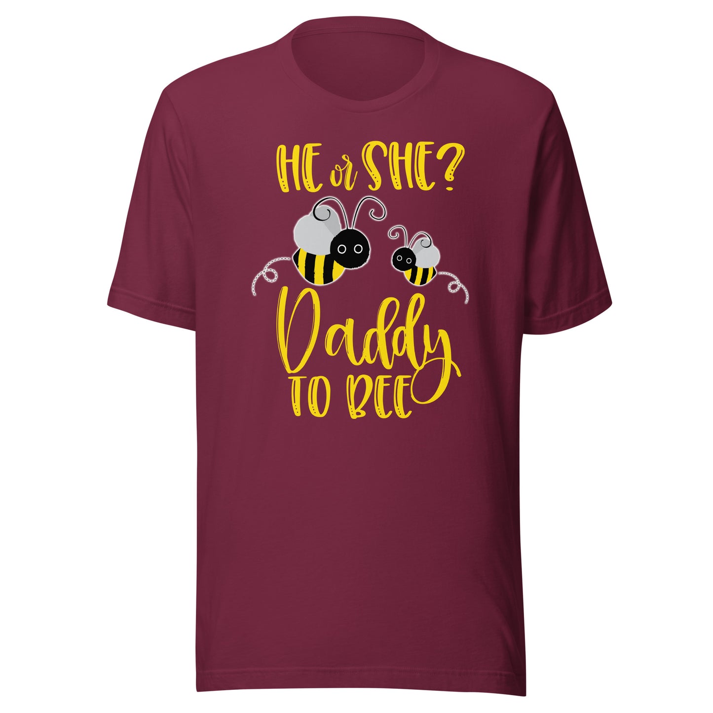 Daddy Shirt What Will It Bee Gender Reveal He or She Tee T-Shirt