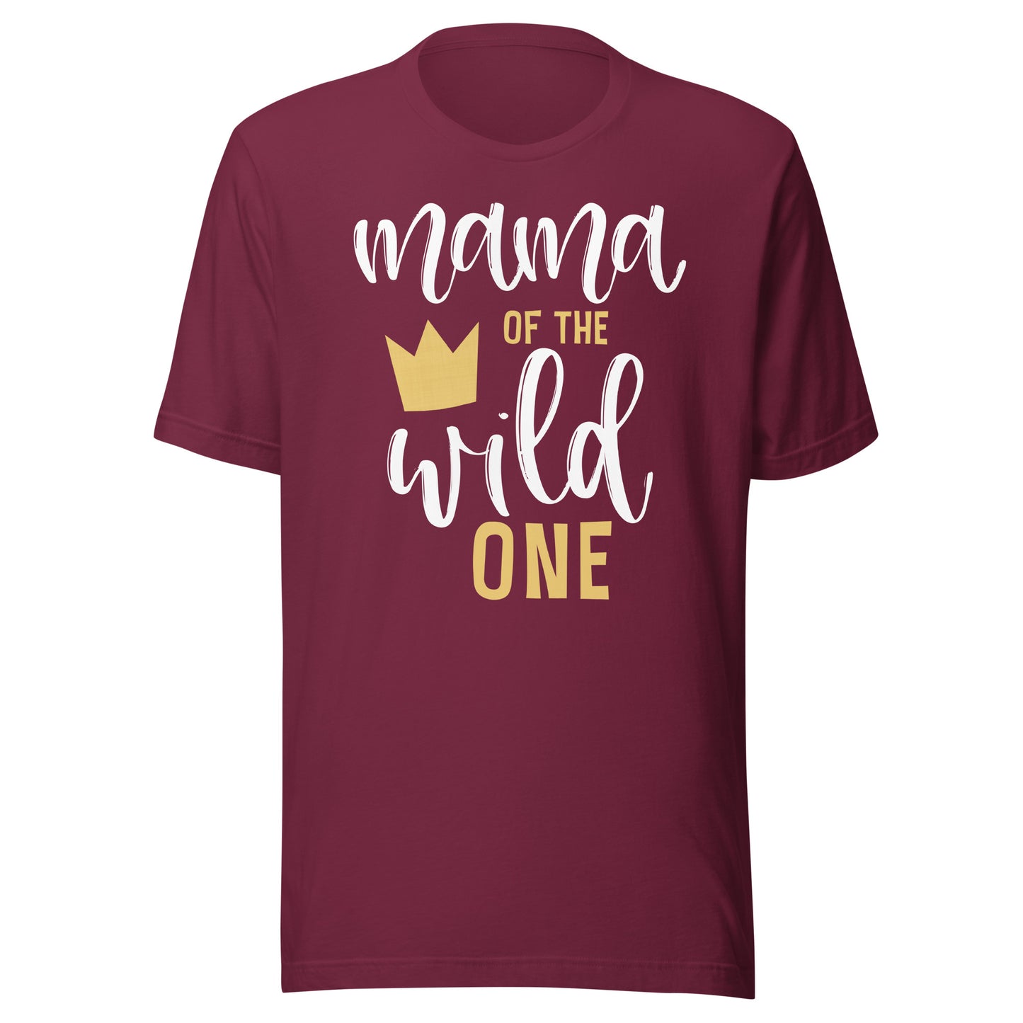 Mama of the Wild One 1st Birthday Matching First Thing Mommy T-Shirt