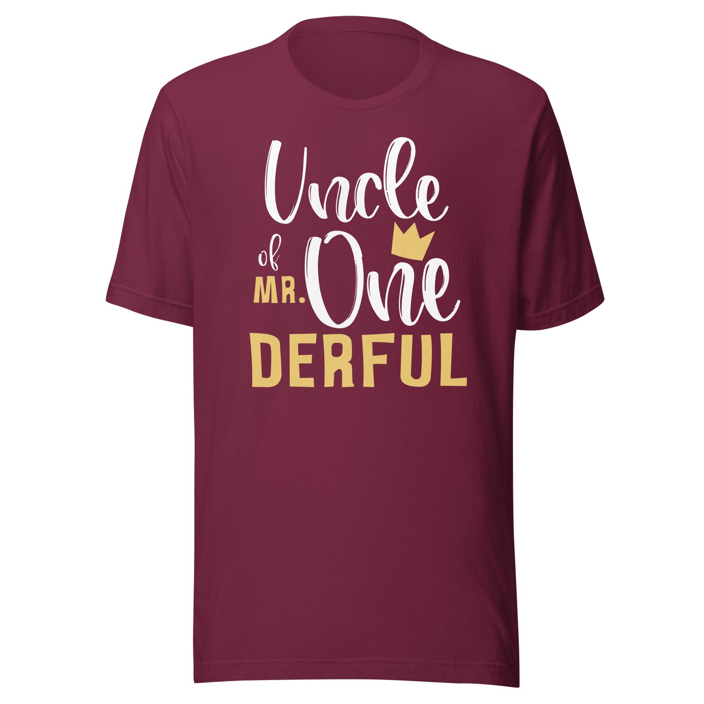 Uncle of Mr Onederful 1st Birthday First One-Derful Tio T-Shirt