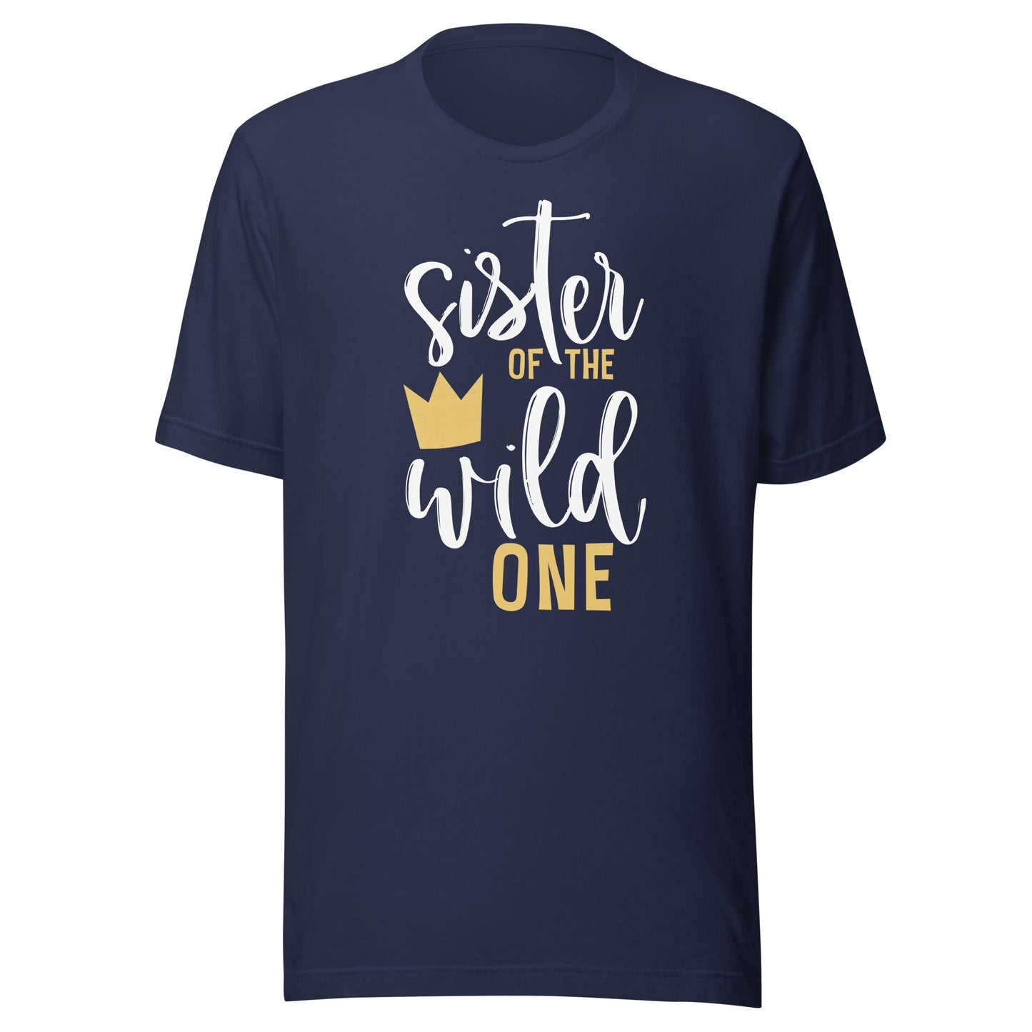 Sister of the Wild One Shirt 1st Birthday First Thing Tee T-Shirt
