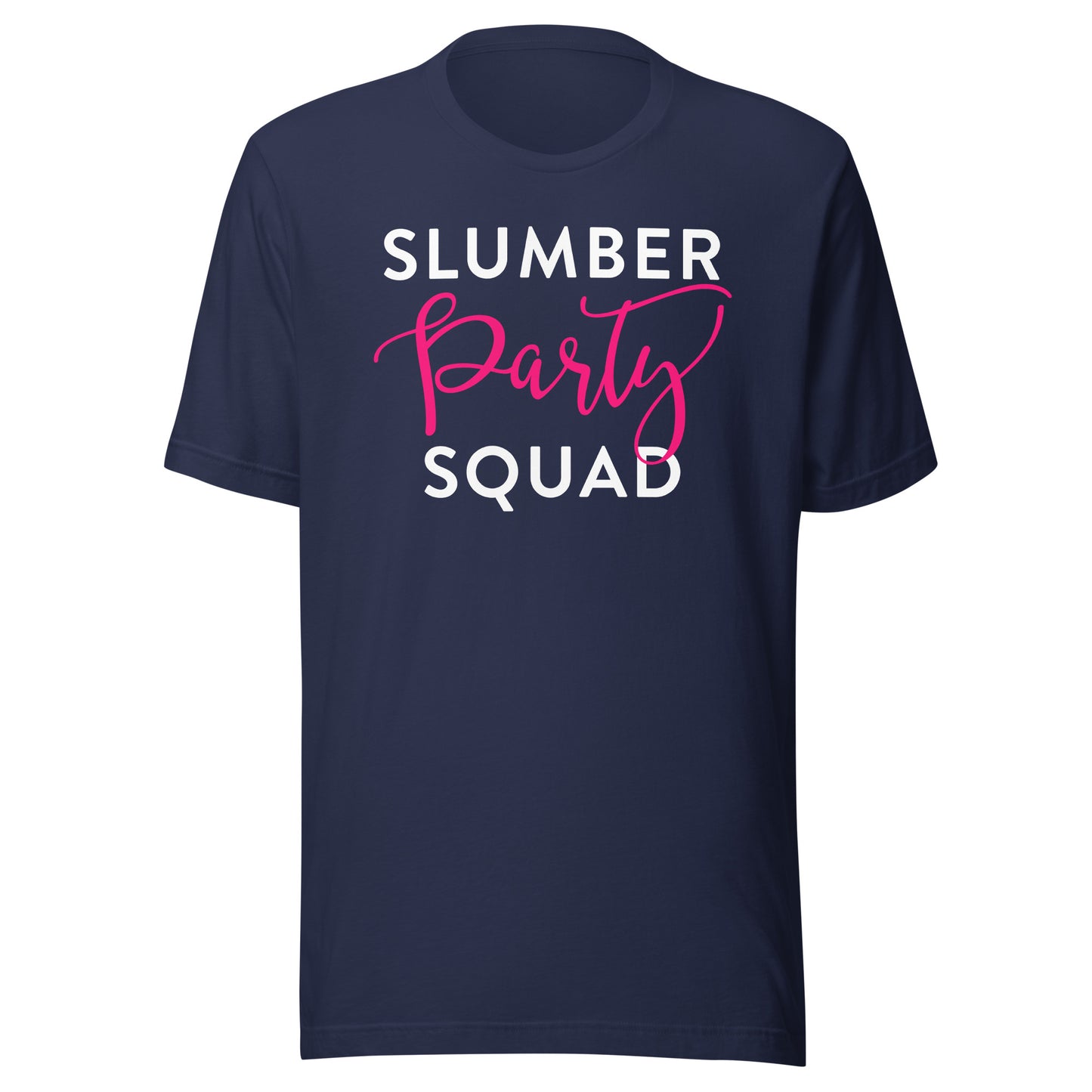 Slumber Party Squad Shirt Sleepover Crew for Girl Teen Women T-Shirt