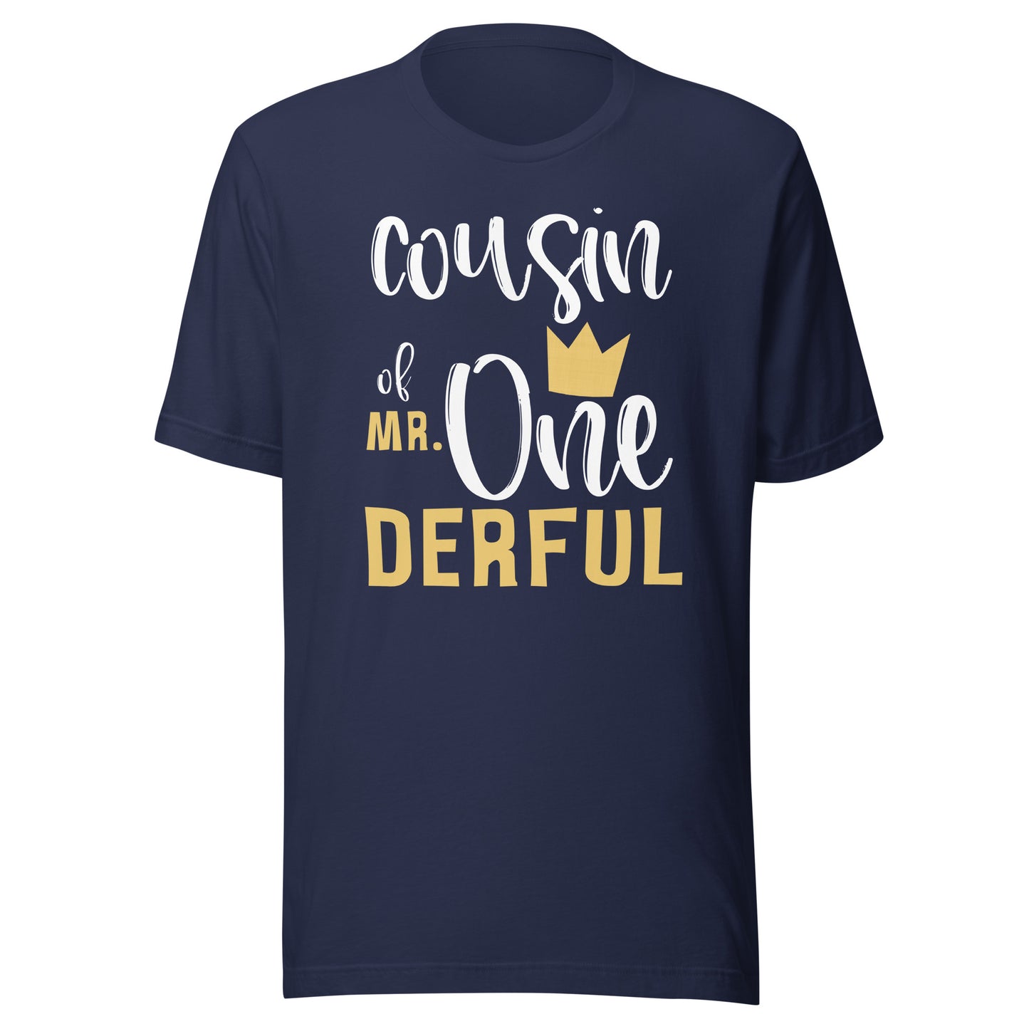 Cousin of Mr Onederful 1st Birthday 1 One-Derful Matching T-Shirt