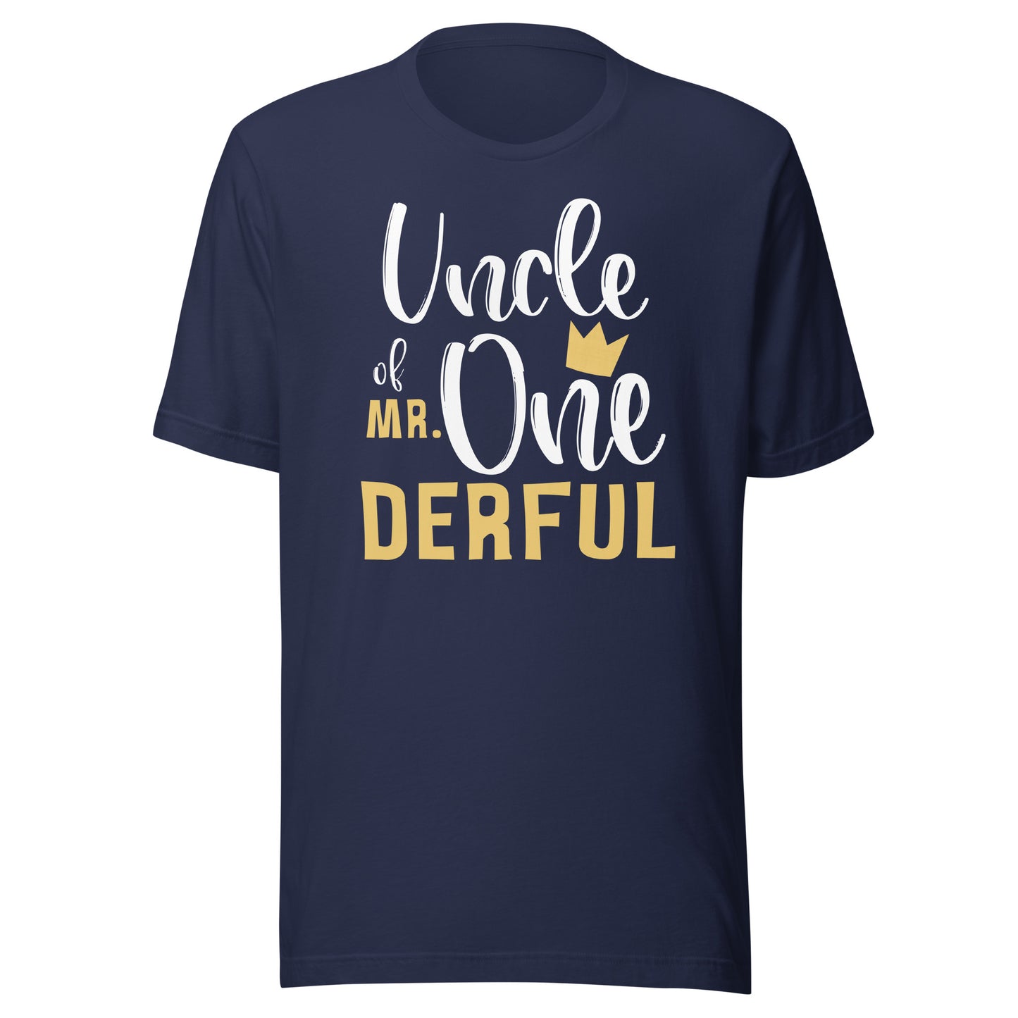 Uncle of Mr Onederful 1st Birthday First One-Derful Tio T-Shirt