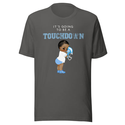 Its A Boy Gender Reveal Shirt Touchdown Tutu Baby Shower Tee T-Shirt
