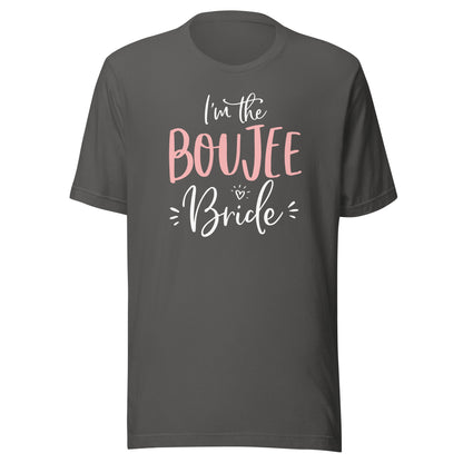 I'm The Boujee Bride Shirt Funny Matching Bachelorette Party T-Shirt