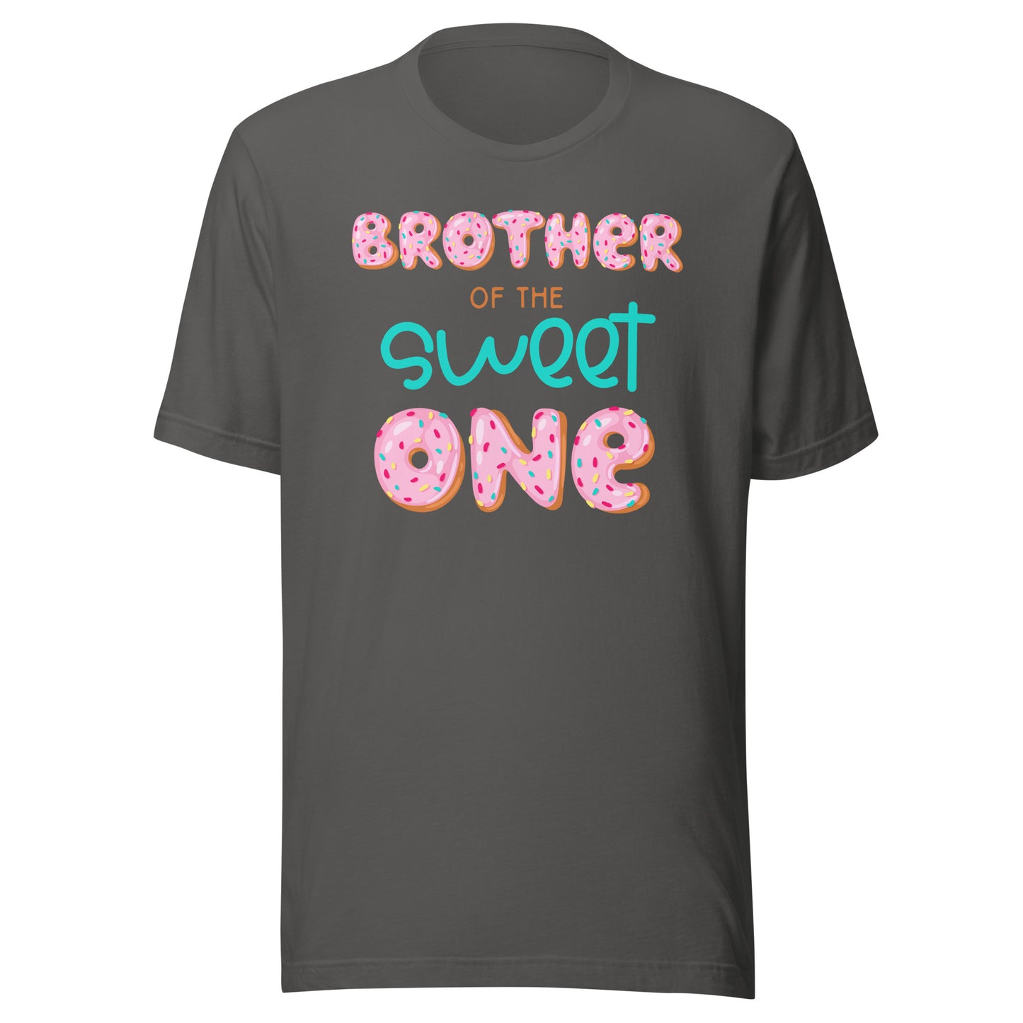 Brother of Sweet One First Birthday Matching Family Donut T-Shirt