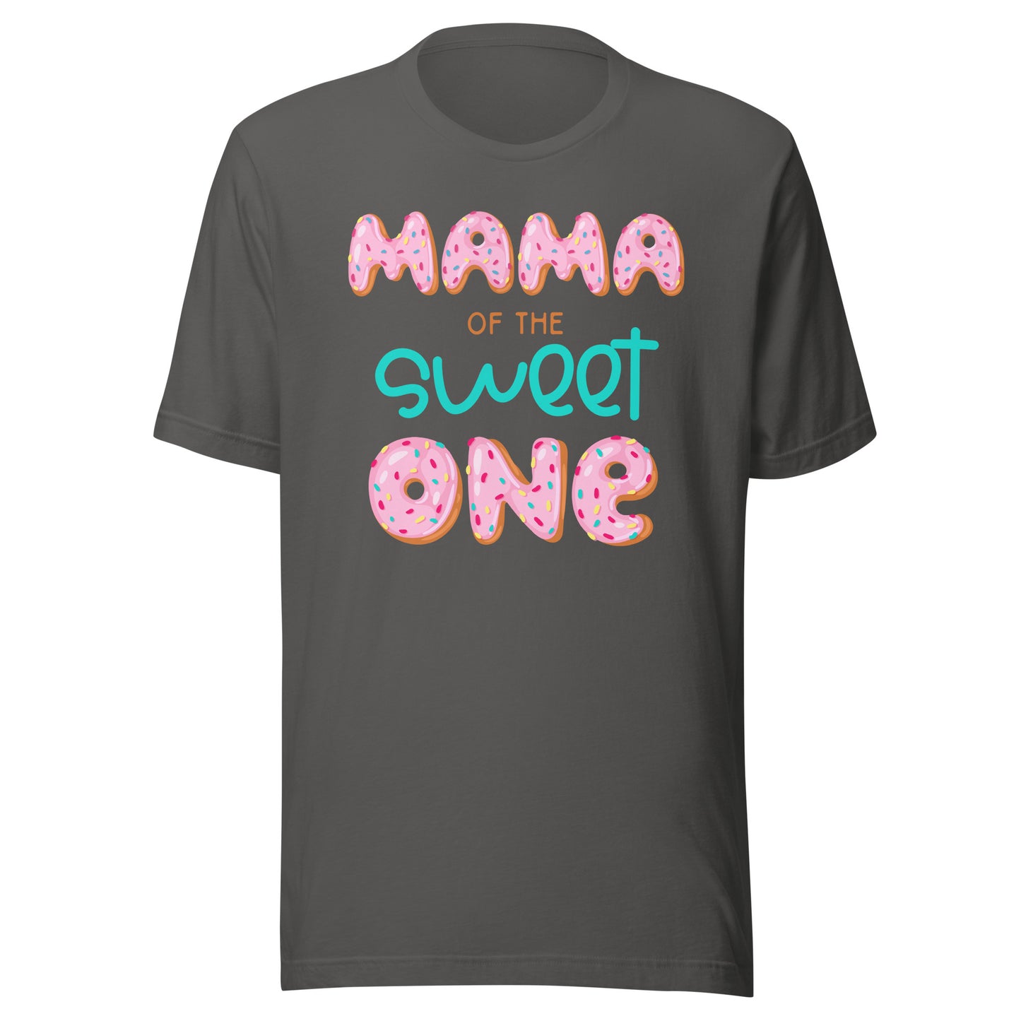 Mama of The Sweet One First Birthday Matching Family Donut T-Shirt