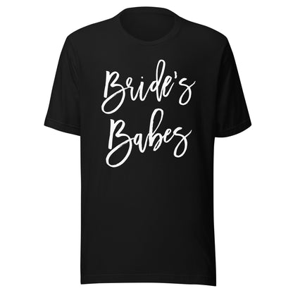 Bride's Babes Shirt Bridesmaid Bachelorette Party T-Shirt T-Shirt