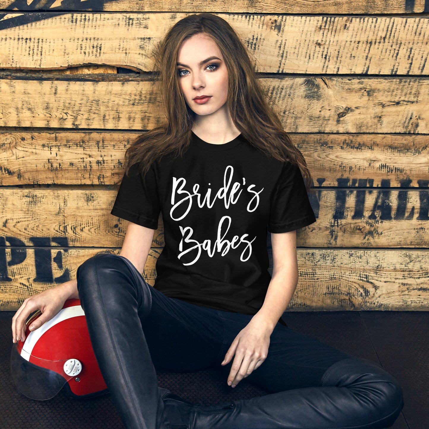 Bride's Babes Shirt Bridesmaid Bachelorette Party T-Shirt T-Shirt