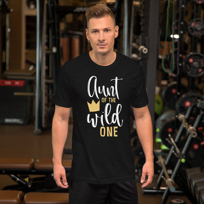 Aunt of the Wild One Shirt 1st Birthday First Cute Thing Tee T-Shirt