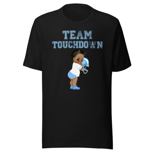 Team Touchdown Boy Shirt Gender Reveal Baby Shower Tutu Gift T-Shirt