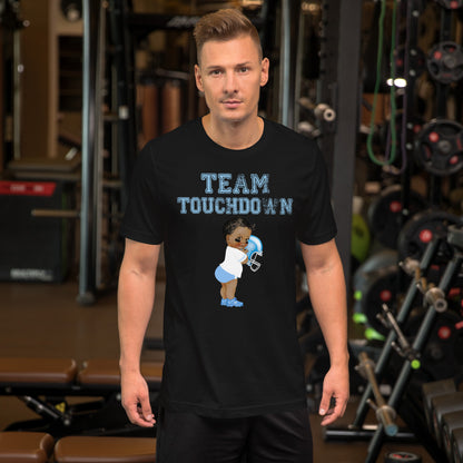 Team Touchdown Boy Shirt Gender Reveal Baby Shower Tutu Gift T-Shirt