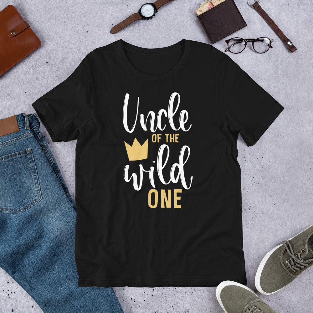 Uncle of the Wild One Shirt 1st Birthday First Thing Tee T-Shirt