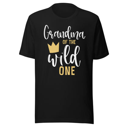 Grandma of the Wild One Shirt 1st Birthday First Thing Tee T-Shirt