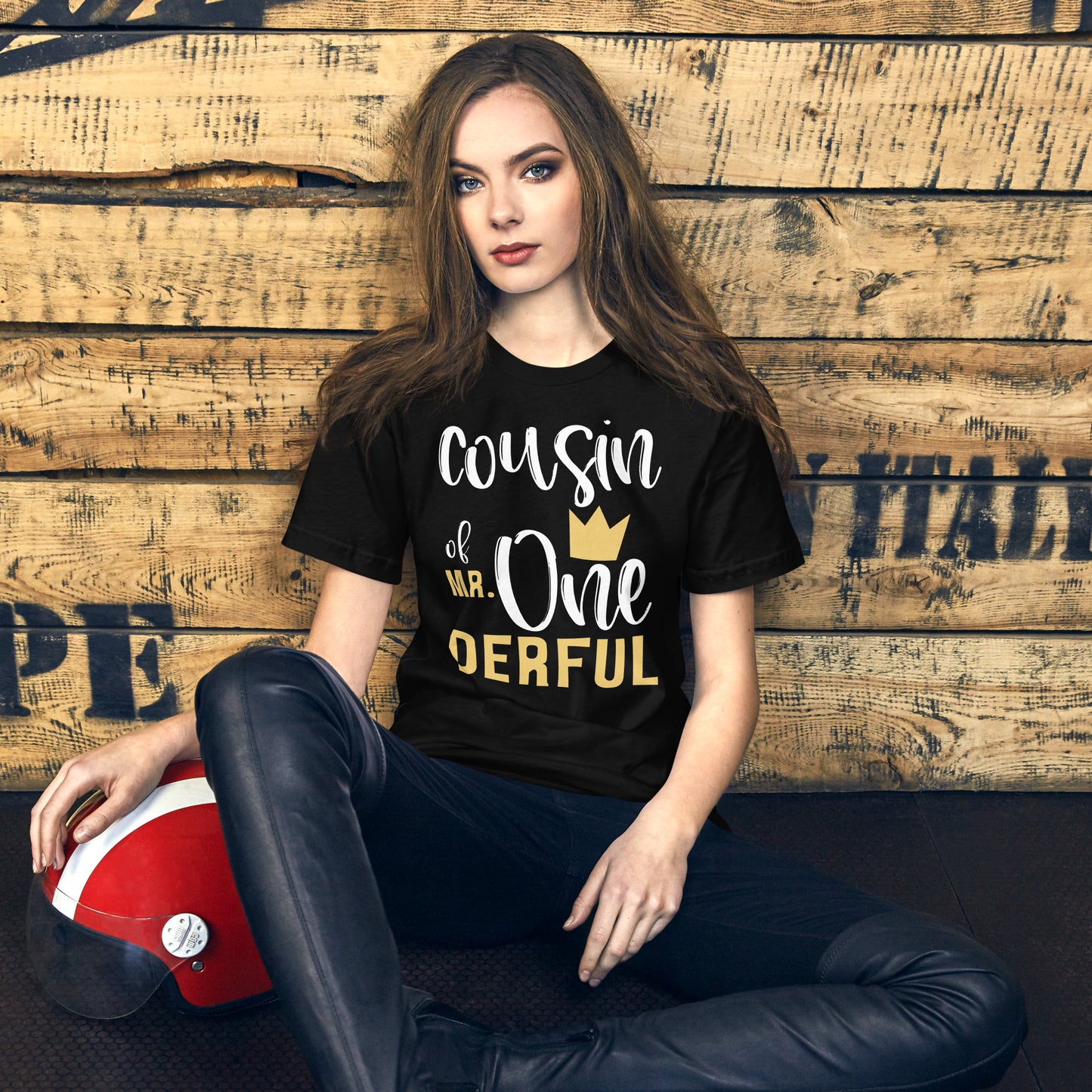 Cousin of Mr Onederful 1st Birthday 1 One-Derful Matching T-Shirt