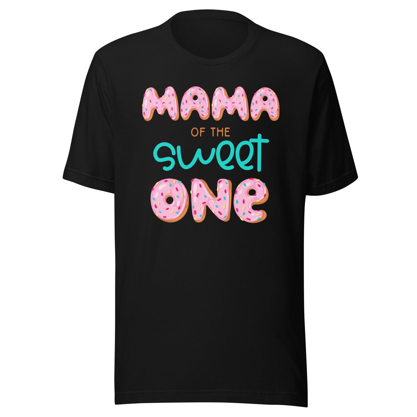 Mama of The Sweet One First Birthday Matching Family Donut T-Shirt