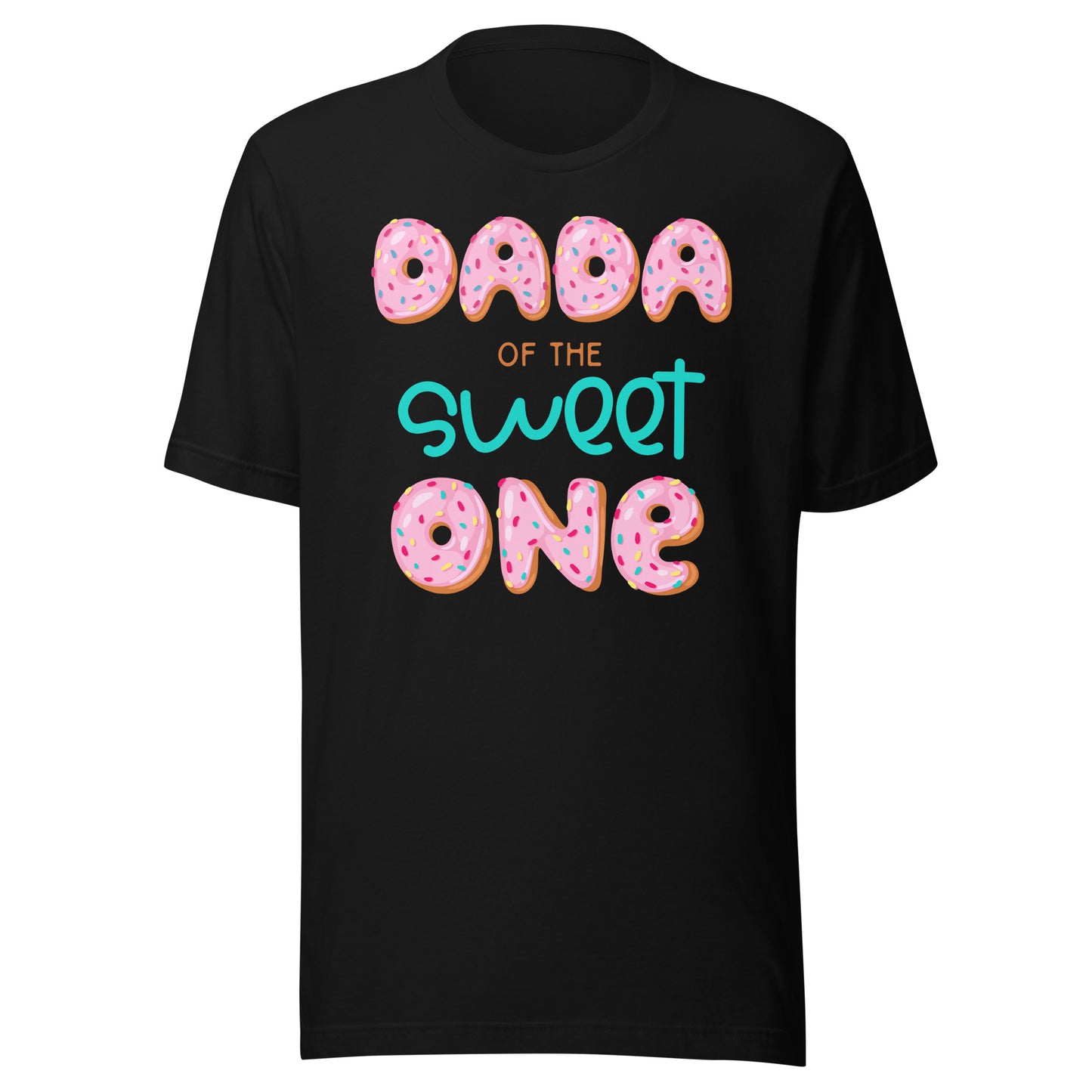 Dada of The Sweet One First Birthday Matching Family Donut T-Shirt