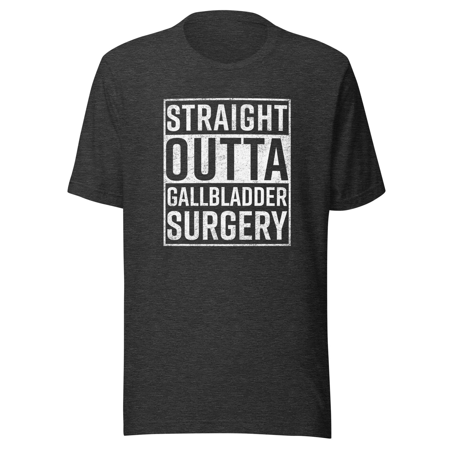 Straight Outta Gallbladder Surgery Shirt Funny Get Well Gift T-Shirt