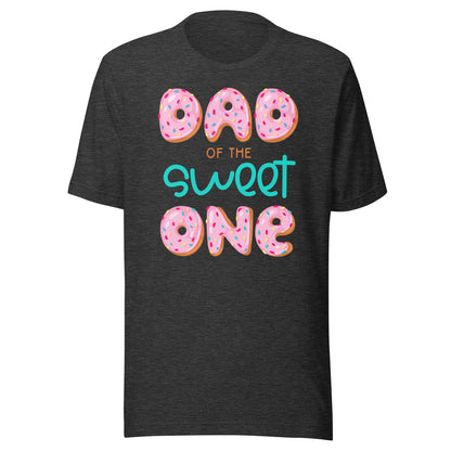 Dad of Sweet One First Birthday Matching Family Donut Theme T-Shirt