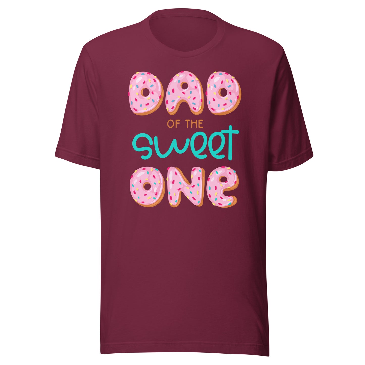 Dad of Sweet One First Birthday Matching Family Donut Theme T-Shirt