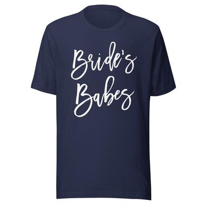 Bride's Babes Shirt Bridesmaid Bachelorette Party T-Shirt T-Shirt