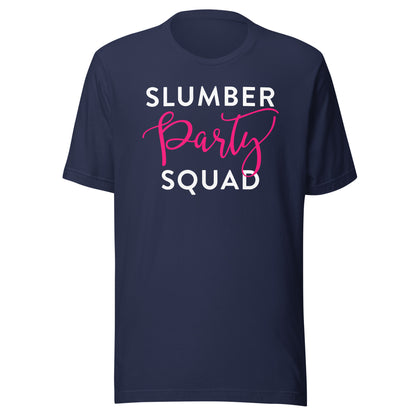 Slumber Party Squad Shirt Sleepover Crew for Girl Teen Women T-Shirt